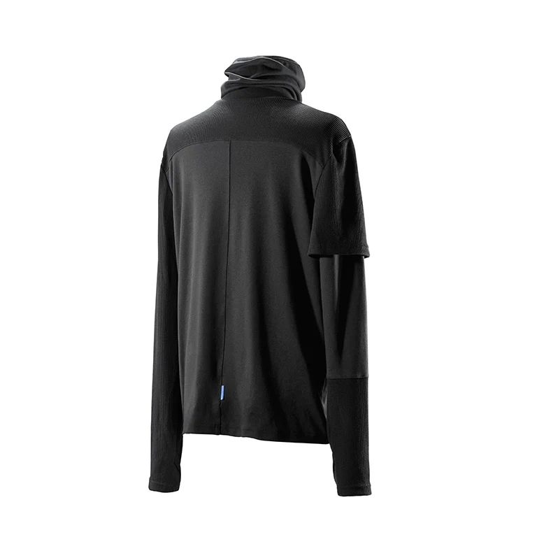 0030 DECONSTRUCTION HIGH COLLAR LONG SLEEVE T-SHIRT - Image 5
