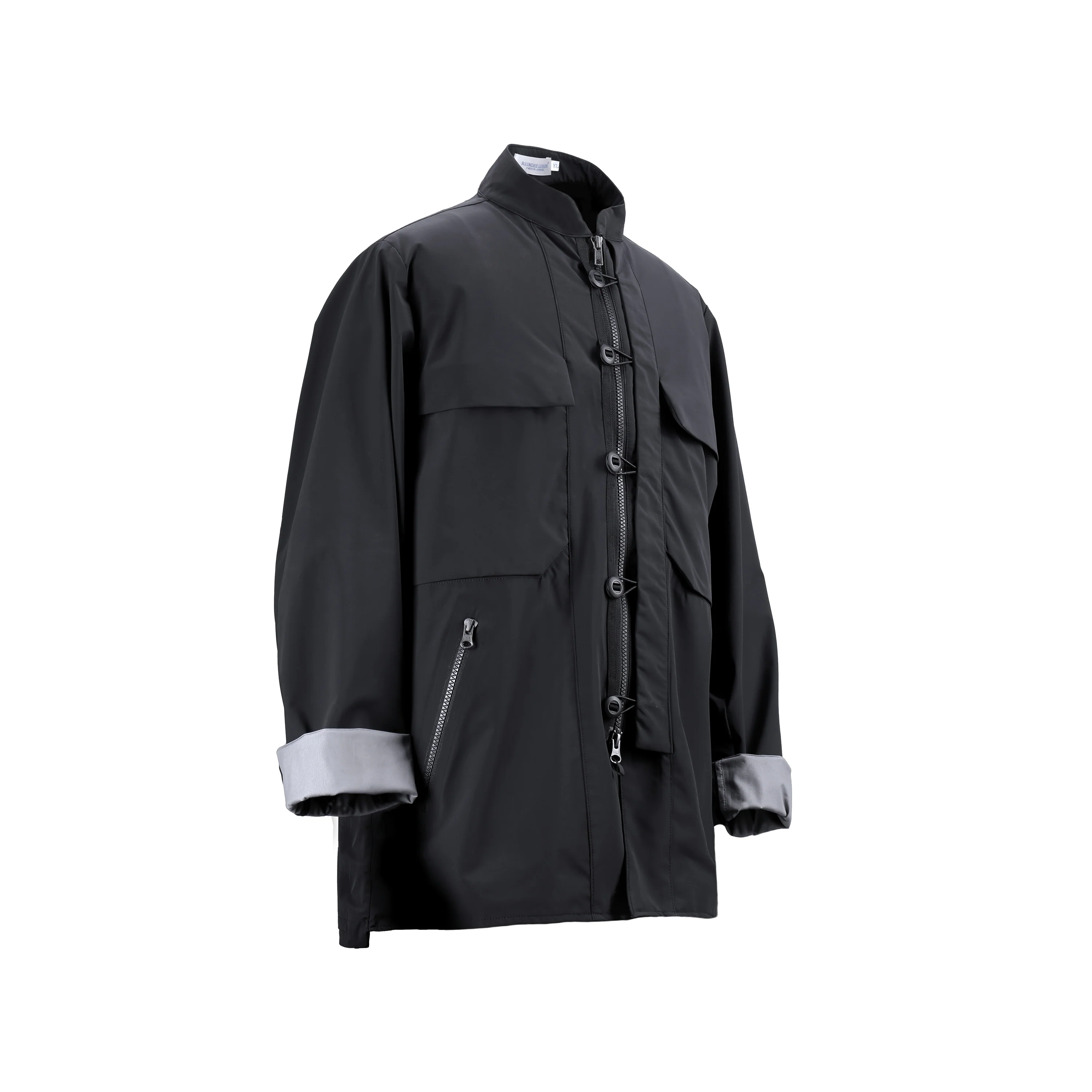 0143 WATERPROOF SEAMLESS POCKET TANG SUIT JACKET - Image 2