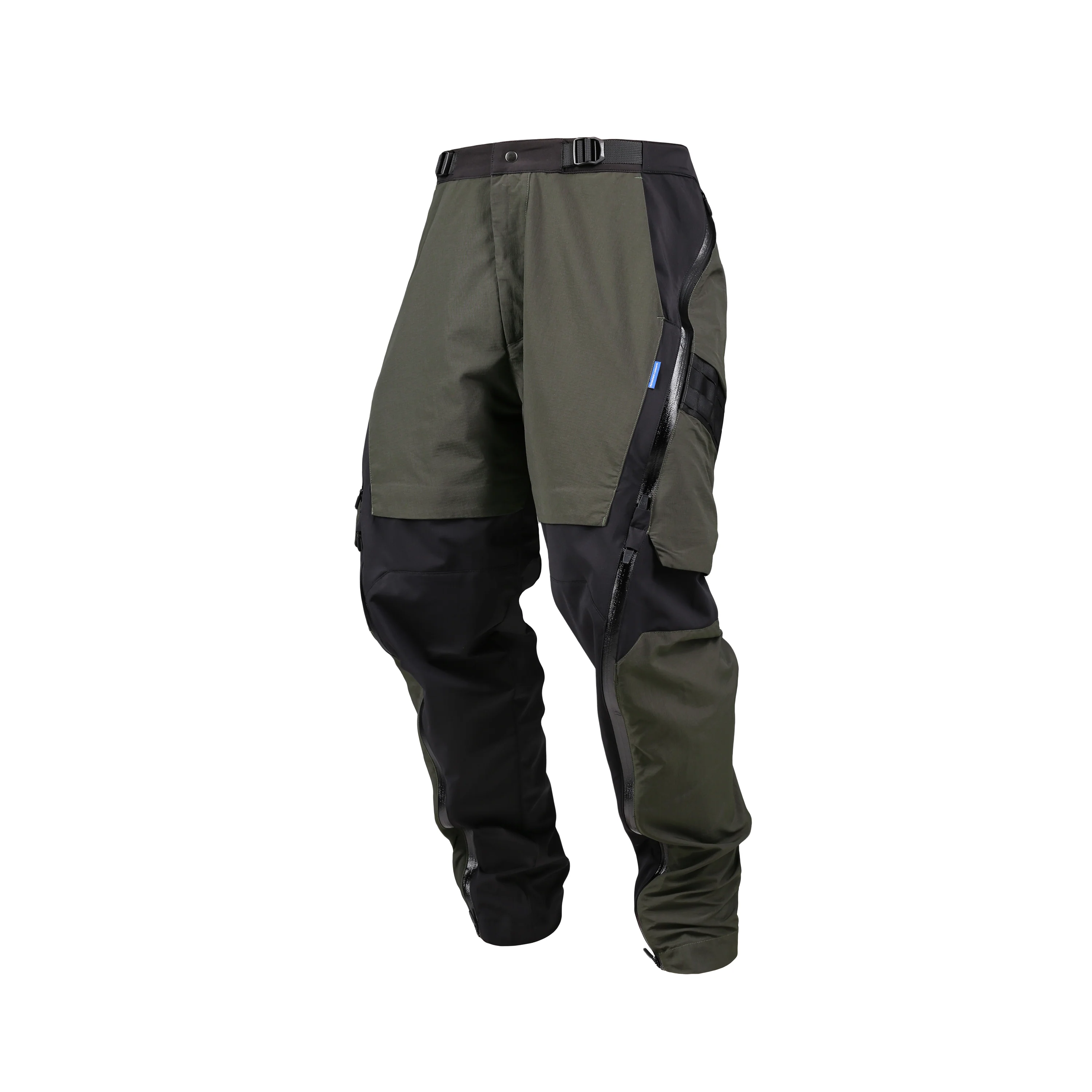 0155 DOUBLE SHAPE ZIPPER WATERPROOF TECHNICAL PANTS - Image 3