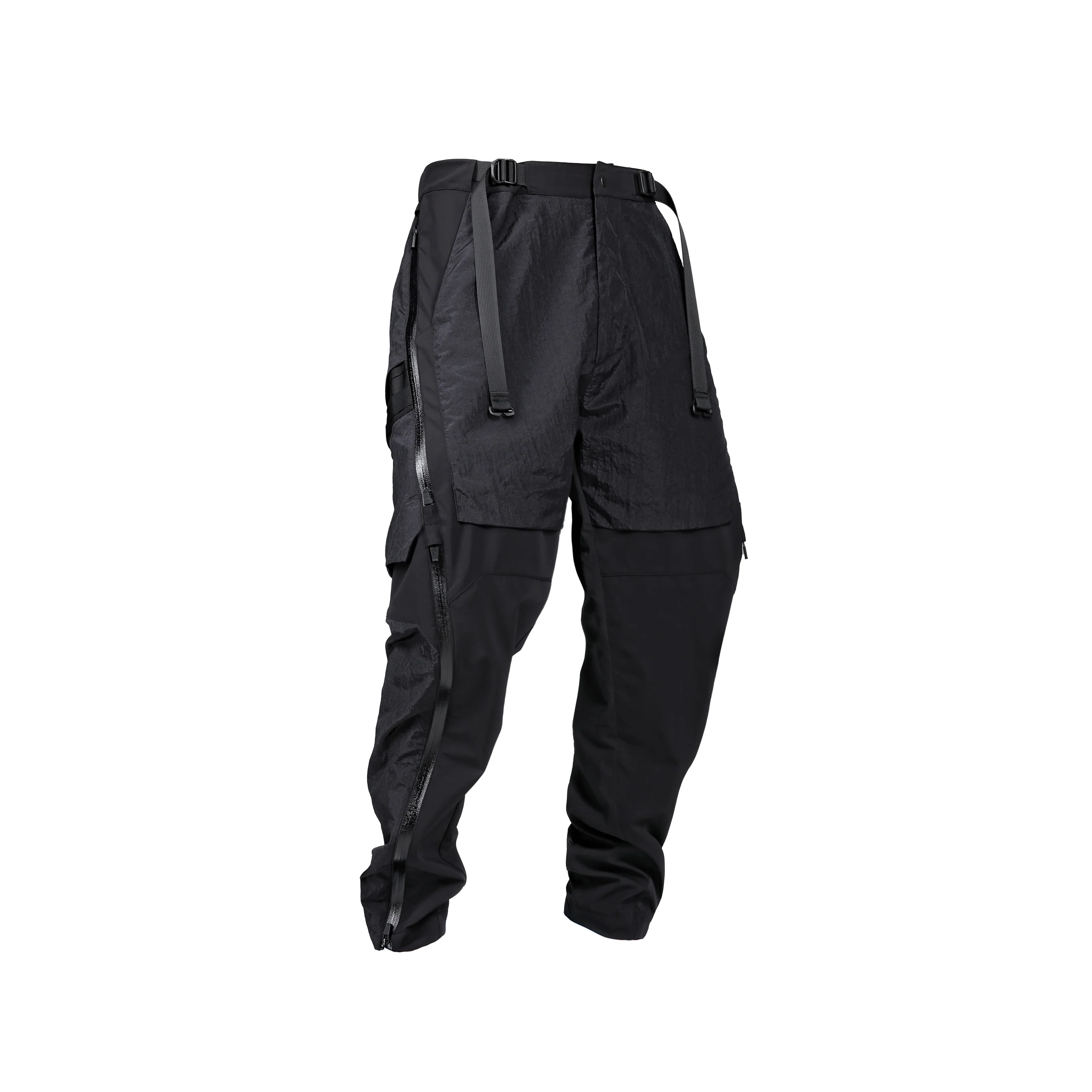 0155 DOUBLE SHAPE ZIPPER WATERPROOF TECHNICAL PANTS - Image 4