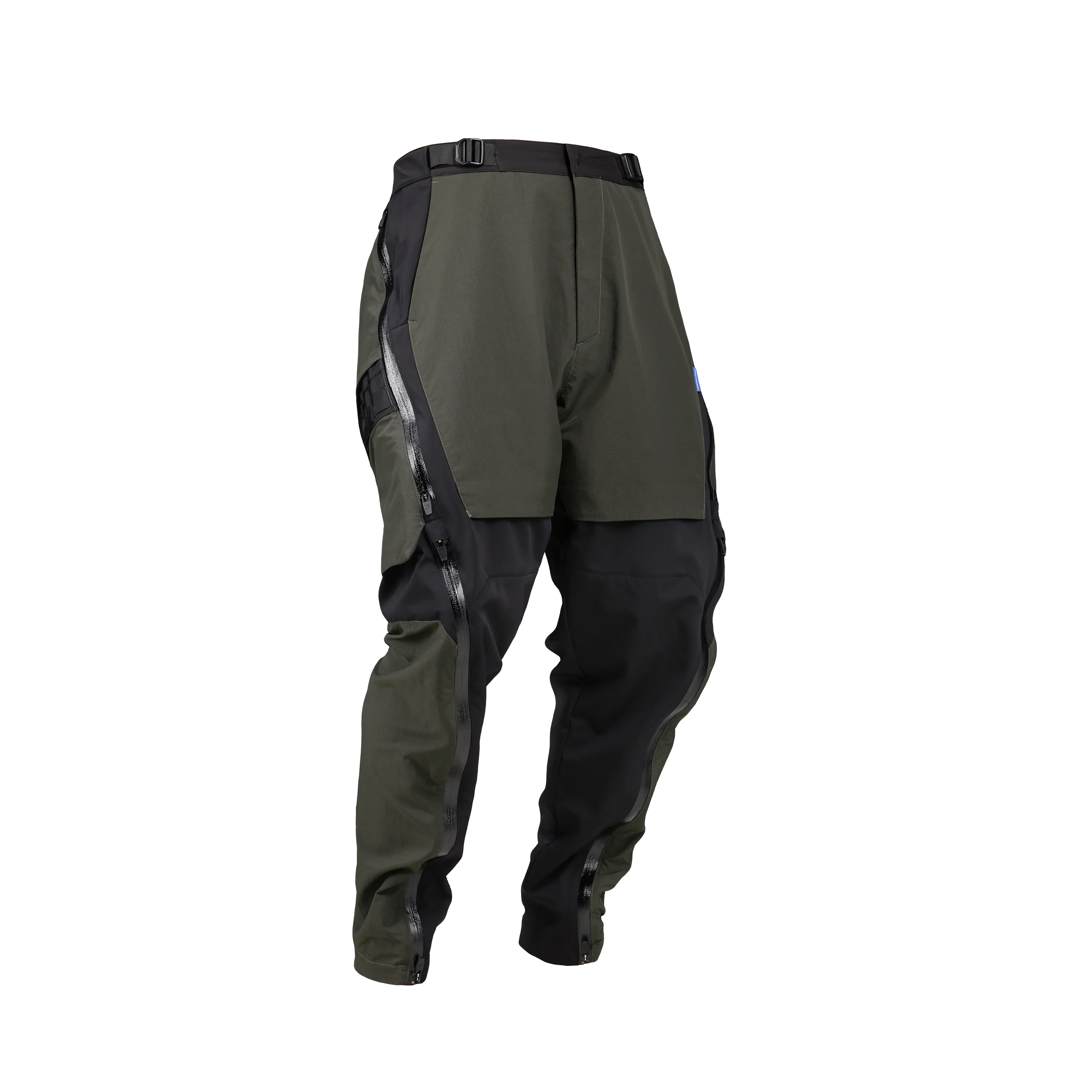 0155 DOUBLE SHAPE ZIPPER WATERPROOF TECHNICAL PANTS - Image 7