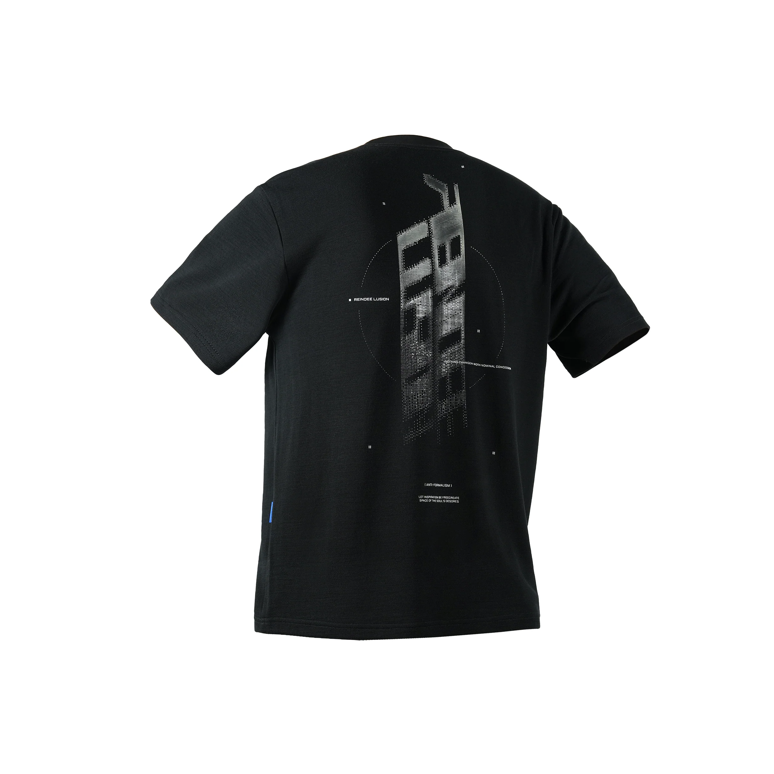 0242 MERINO WOOL PRINT T-SHIRT - Image 3