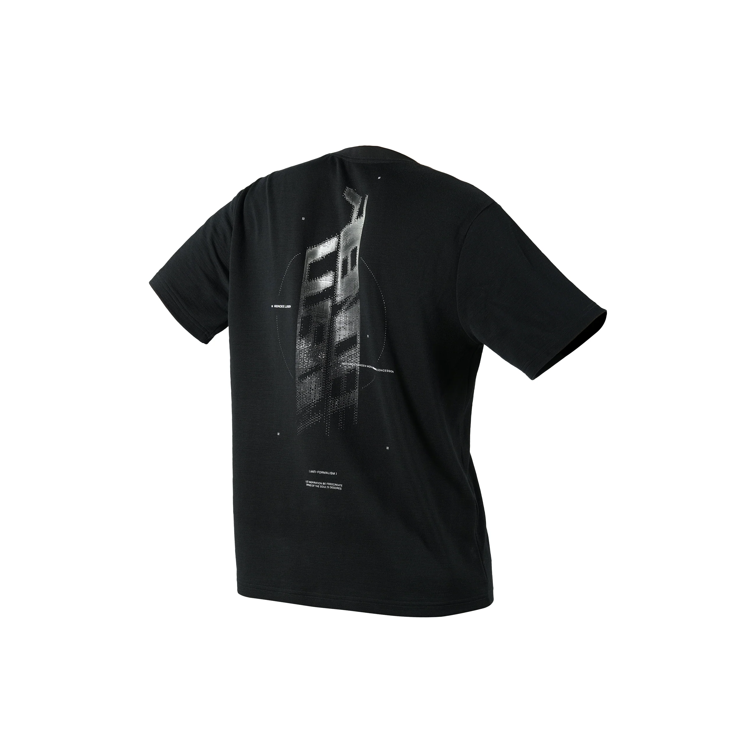 0242 MERINO WOOL PRINT T-SHIRT - Image 4