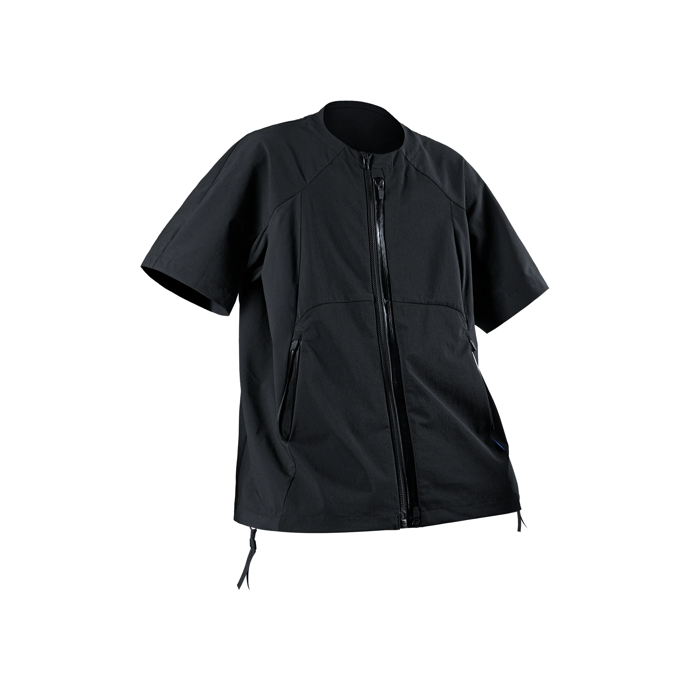 0258 MULTI-FUNCTIONAL ZIPPER SHORT SLEEVE SOFTSHELL COAT - Image 2