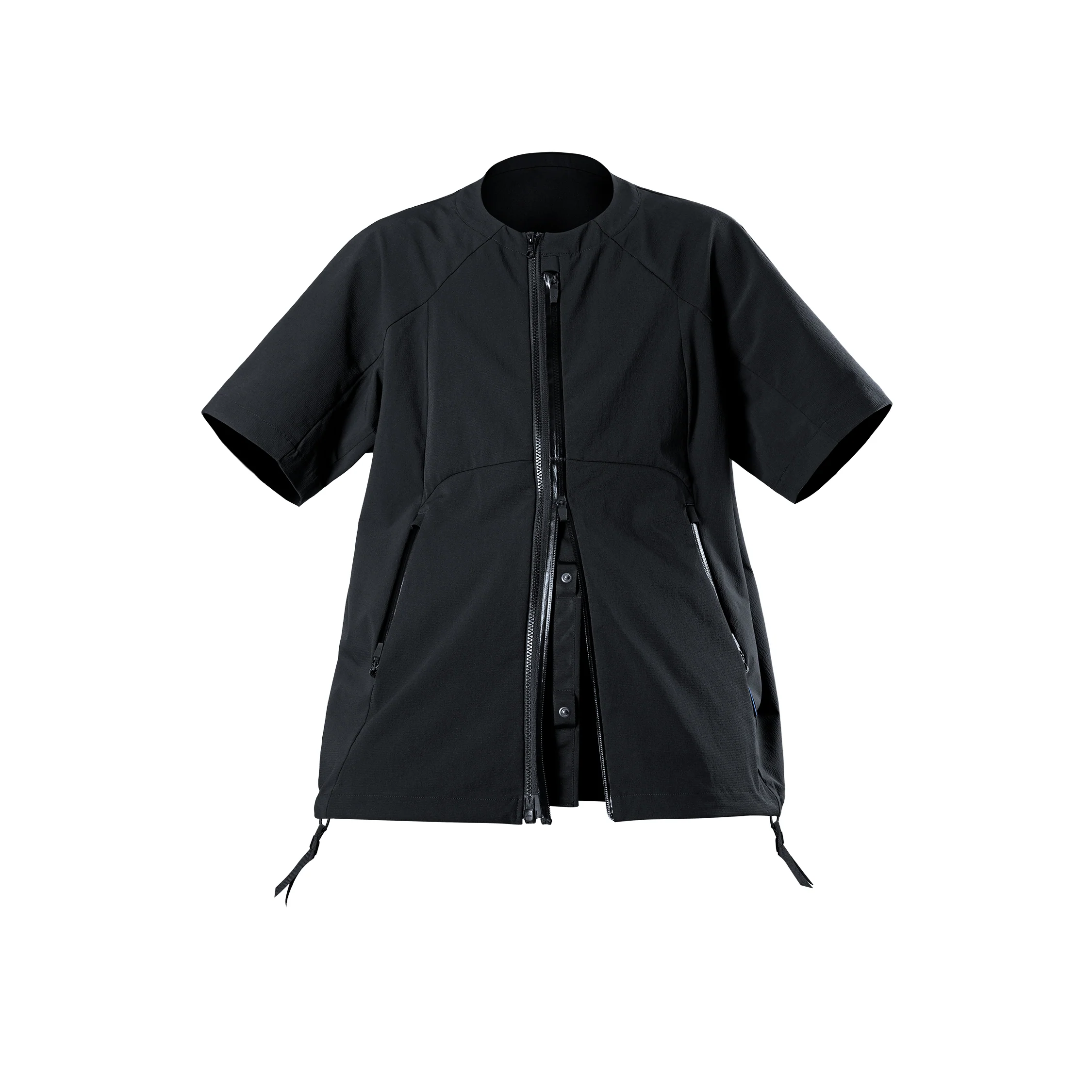 0258 MULTI-FUNCTIONAL ZIPPER SHORT SLEEVE SOFTSHELL COAT - Image 3