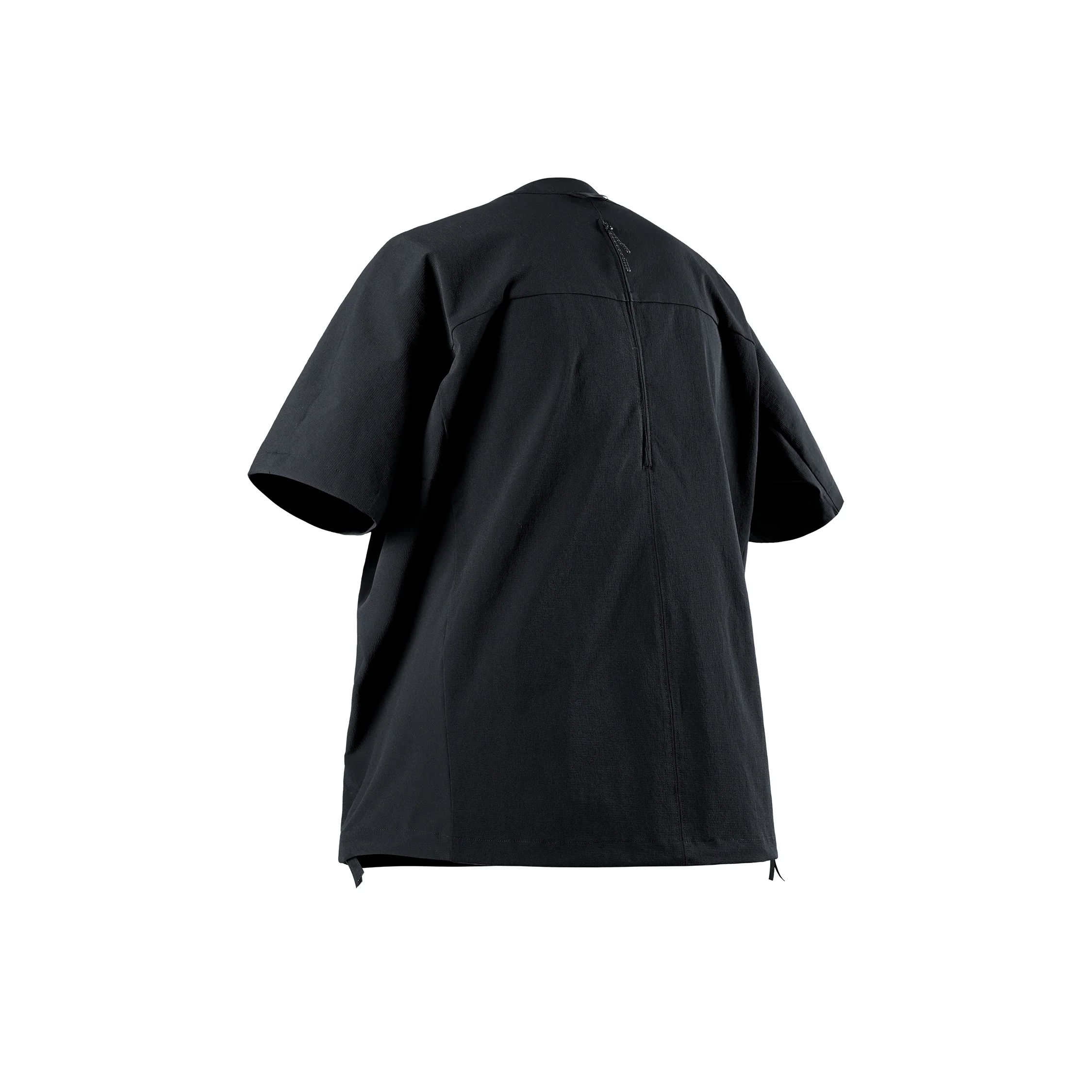 0258 MULTI-FUNCTIONAL ZIPPER SHORT SLEEVE SOFTSHELL COAT - Image 4