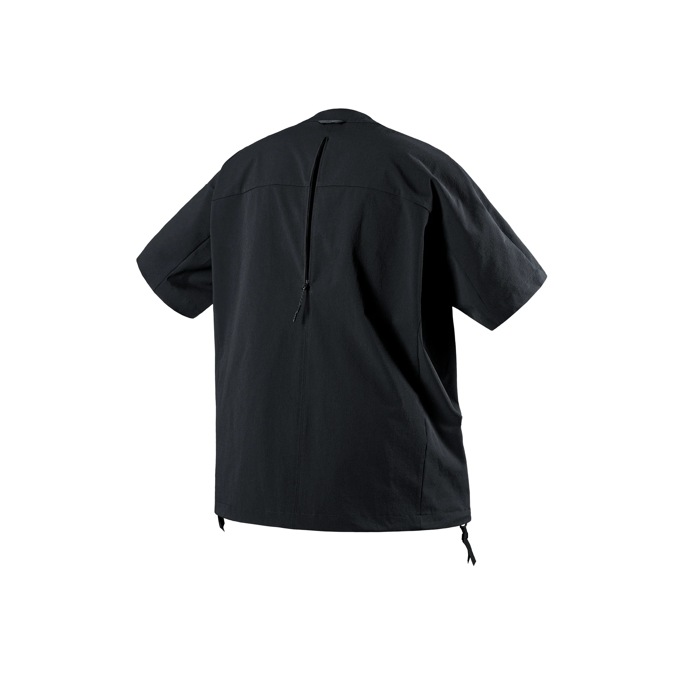 0258 MULTI-FUNCTIONAL ZIPPER SHORT SLEEVE SOFTSHELL COAT - Image 5