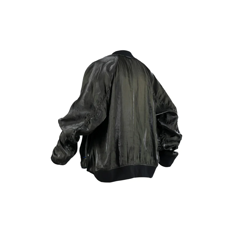 0262 TORAY METAL TEXTURE LIGHTWEIGHT MA1 JACKET - Image 5