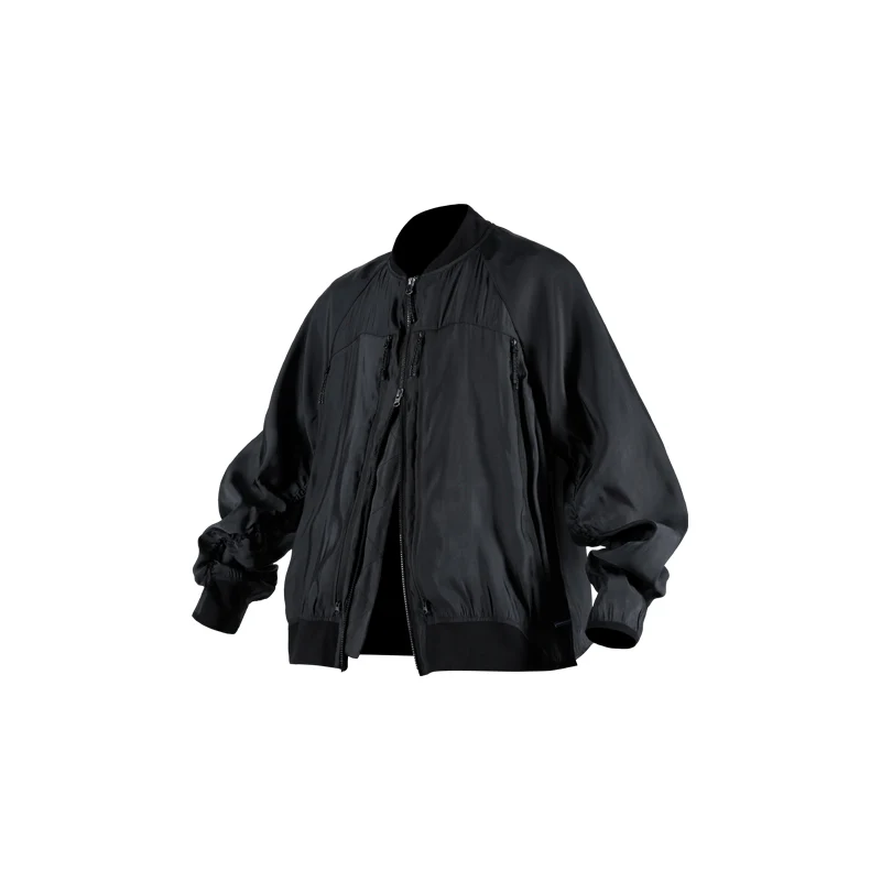 0262 TORAY METAL TEXTURE LIGHTWEIGHT MA1 JACKET - Image 6