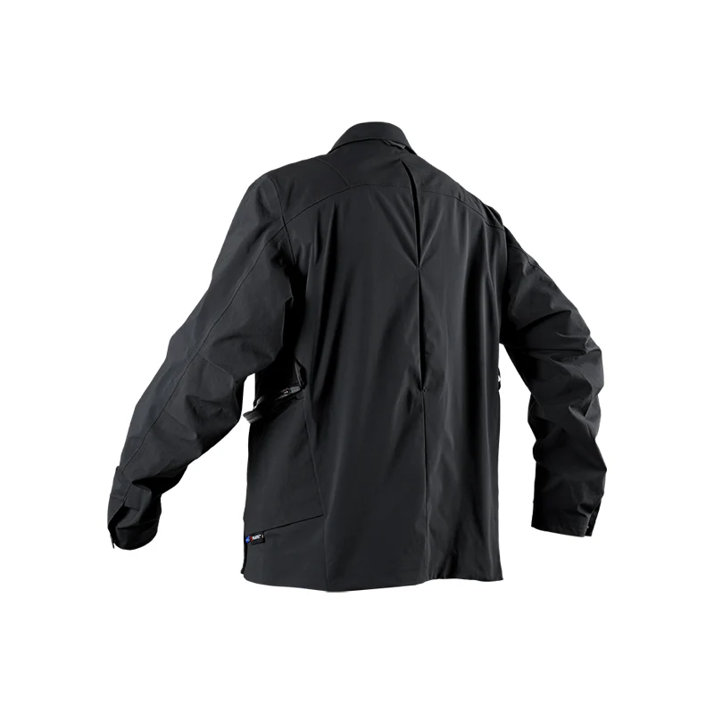 0263 V-SHAPED LAPEL POLARTEC NEOSHELL WATERPROOF SUIT JACKET - Image 4