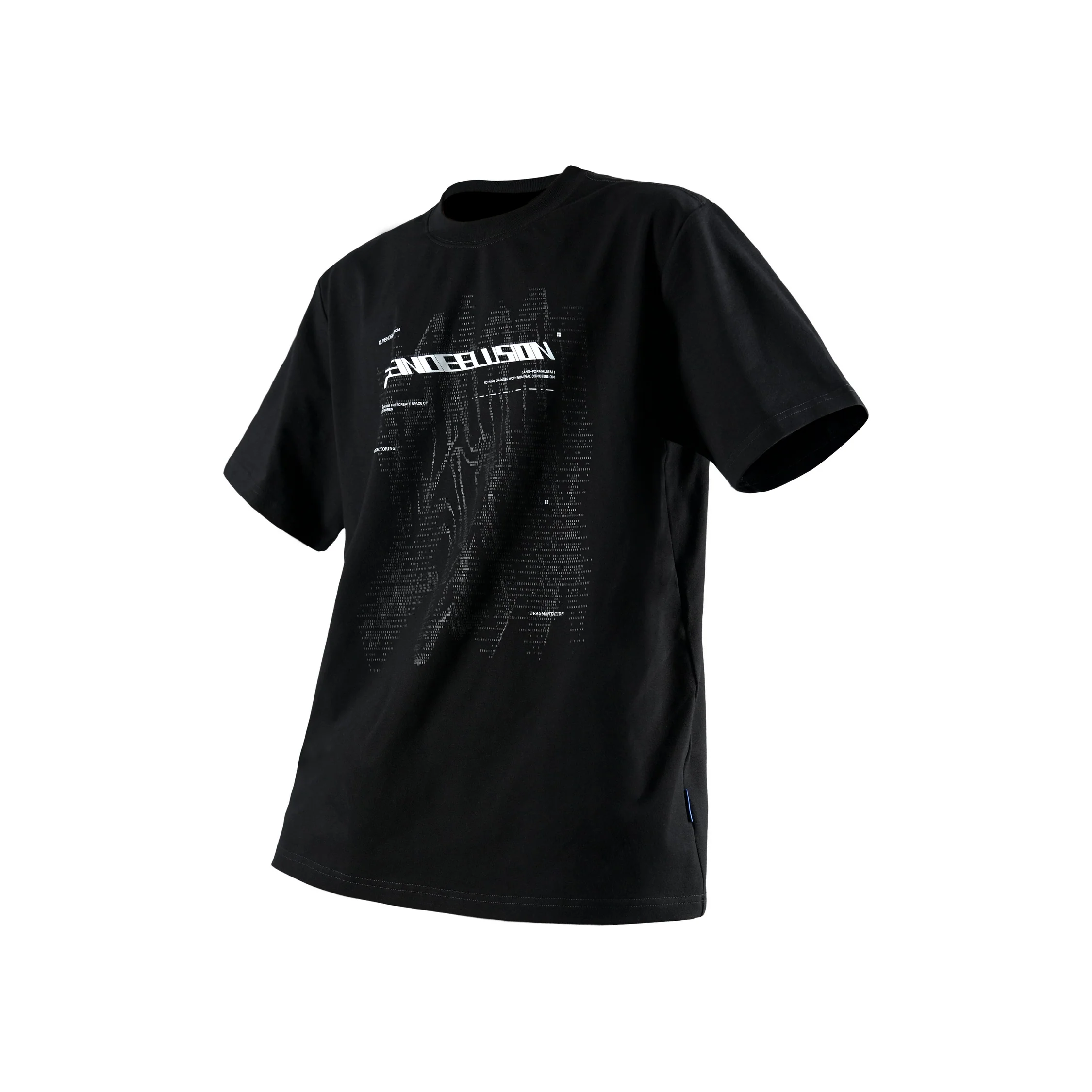 0268 DIGITAL PULSE DYNAMIC RIPPLE PRINTING SORONA T-SHIRT - Image 7