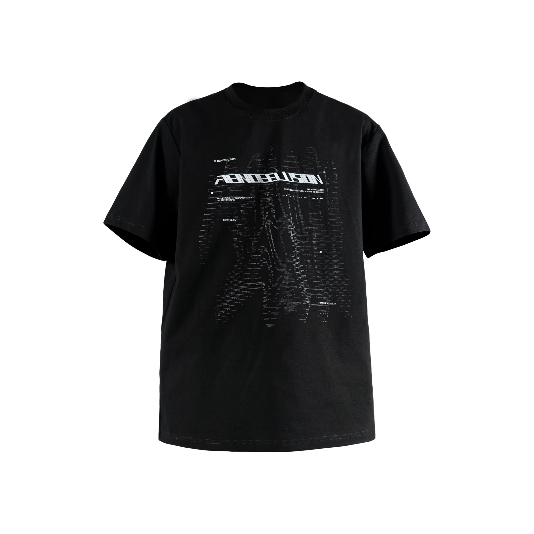 0268 DIGITAL PULSE DYNAMIC RIPPLE PRINTING SORONA T-SHIRT - Image 8