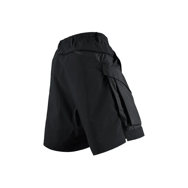 0271 CURVED HALF ZIPPER HEAT DISSIPATION DWR SHORTS - Image 3