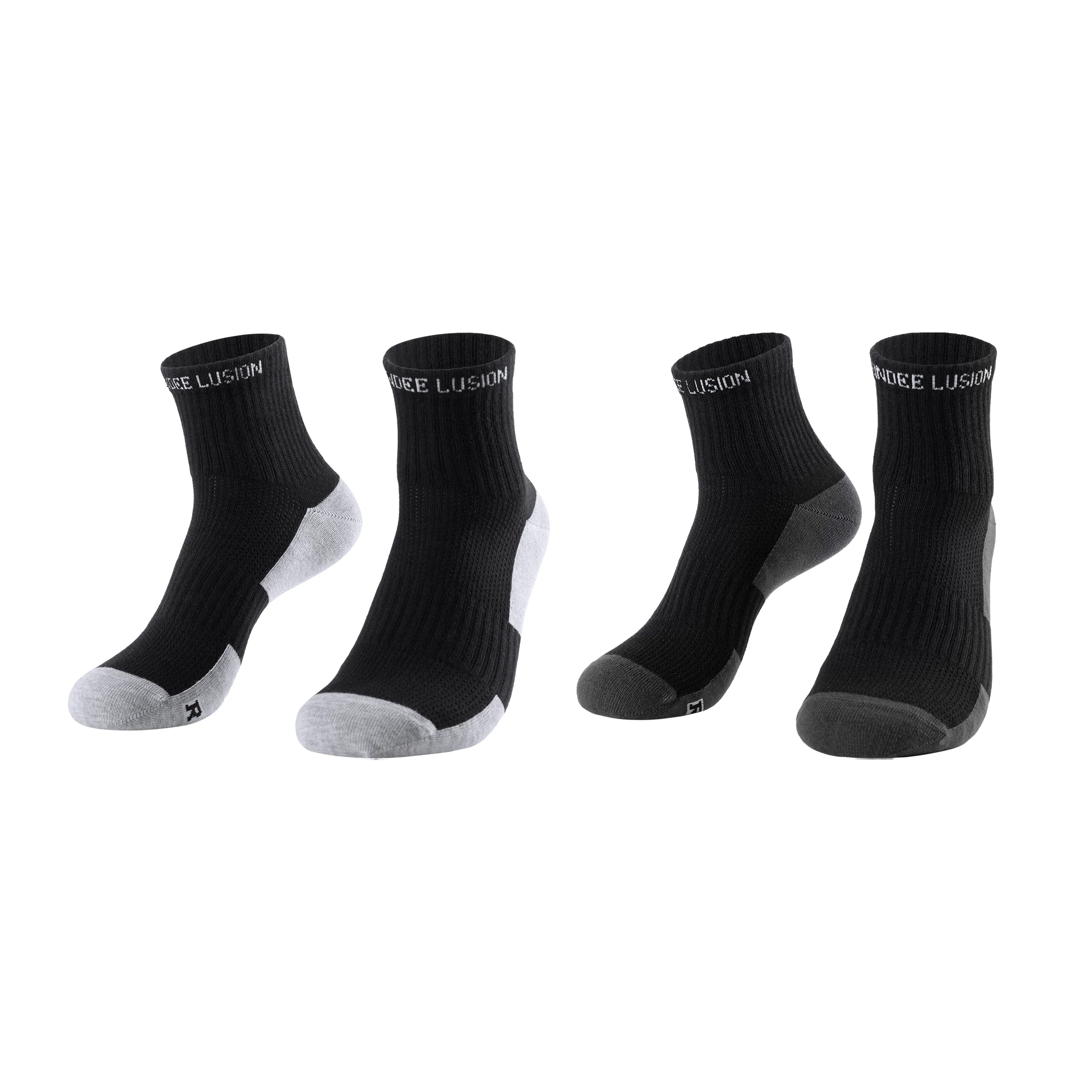 A025/A026 MODULE SPLICING SLOGAN COTTON SOCKS (SHORT/LONG) - Image 2